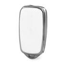 Nano Cover For Fiat Remote Key 3 Button White Color Silver Frame FIAT-B11Y| MK3 -| thumbnail