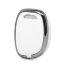 Nano Cover For Renault Remote Key 1 Button White Color Silver Frame RN-E11Y | MK3 -| thumbnail