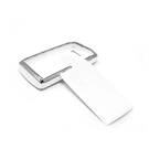 New Aftermarket Nano High Quality Cover For Chery Remote Key 3 Button White Color Silver Frame CR-D11Y | Emirates Keys -| thumbnail