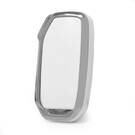 Nano Cover For Kia Remote Key 5 Button White Color Silver Frame KIA-C11Y5 | MK3 -| thumbnail