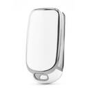Nano Cover For Fiat Remote Key 3 Button White Color Silver Frame FIAT-C11Y3B | MK3 -| thumbnail