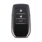 Keydiy KD Chiave telecomando universale intelligente a 3 pulsanti Toyota tipo ZB35-3 (senza scanalatura per logo)
