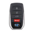 Keydiy KD Universal Smart Remote Key 3+1 Buttons Toyota Type TB01-4 (Glossy)