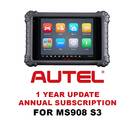 Autel - 1 year Subscription Update for MaxiSys MS908S3