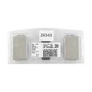 New Volvo Genuine / OEM Smart Remote Key 4 Buttons 434MHz OEM Part Number: 31652142 - White Gray Color (Pack of 2) | Emirates Keys -| thumbnail