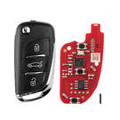 Xhorse VVDI Key Tool VVDI2 Wire Flip Remote Key 3 Button XKDS20EN 2nd Generation ( New Version of XKDS00EN ) | Emirates Keys -| thumbnail