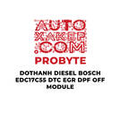Module de désactivation du filtre à particules diesel Bosch EDC17C55 DTC EGR ProByte Dothanh