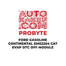 Modulo ProByte Ford Benzina Continental EMS2204 CAT EVAP DTC OFF