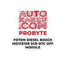 Module de désactivation du DTC SCR ProByte Foton Diesel Bosch MD1CE108
