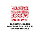 Module de désactivation du DTC EGR DPF SCR ProByte JAC Diesel Bosch MD1CS089