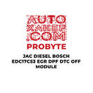 وحدة إيقاف تشغيل مرشح جسيمات الديزل ProByte JAC Diesel Bosch EDC17C53 EGR DPF DTC