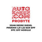 Module de désactivation du code d'anomalie du filtre à particules diesel EGR DPF John Deere Diesel Phoenix L21 L22 ProByte