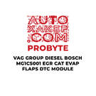 وحدة DTC للوحات EGR CAT EVAP FLAPS من ProByte VAG Group Diesel Bosch MG1CS001