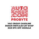 ProByte VAG Group Gasoline Bosch ME17.5.26 CAT EVAP EGR DTC OFF Module