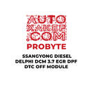 Módulo de desactivación de DTC para DPF y EGR ProByte SsangYong Diesel Delphi DCM 3.7