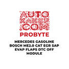 ProByte Mercedes Gasoline Bosch ME2.0 CAT EGR SAP EVAP FLAPS DTC OFF Module