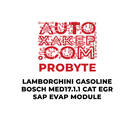 Module ProByte Lamborghini Essence Bosch MED17.1.1 CAT EGR SAP EVAP