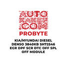 Módulo ProByte KIA/Hyundai Diesel Denso 3840KB Sh72546 EGR DPF SCR DTC OFF SPL OFF