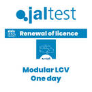 Jaltest 29036 Véhicule utilitaire léger modulaire - Renouvellement de licence d'utilisation - Un jour
