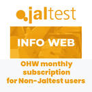 Jaltest 70604030 INFO Web. Abbonamento mensile OHW per utenti non Jaltest