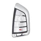 BMW CAS4 Tipo Modificado Chave Remota Inteligente 4 Botões 433MHz PCF7945P Transponder
