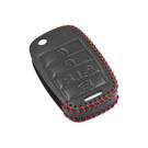 New Aftermarket Leather Case For Kia Flip Remote Key 5 Buttons High Quality Best Price | Emirates Keys -| thumbnail