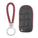 Custodia in pelle per chiave remota Jeep Smart 2 pulsanti JP-A