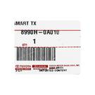 Llave remota inteligente original/OEM nueva para Toyota Corolla Cross 2022-2025, 2+1 botones, 315 MHz Número de pieza OEM: 8990H-0A010 / 8990H-12560 / 8990H-0A011 / 8990H-12561 - ID de la FCC: HYQ14FBW | Emirates Keys -| thumbnail