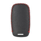 Новый кожаный чехол Aftermarket для Kia Smart Remote Key 4 кнопки высокого качества Лучшая цена | Ключи от Эмирейтс -| thumbnail