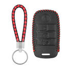 Кожаный чехол для Kia Smart Remote Key 4 кнопки