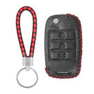 Кожаный чехол для нового Kia Flip Remote Key 3 кнопки