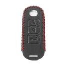 Custodia in pelle per chiave telecomando Mazda 3 pulsanti | MK3 -| thumbnail