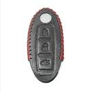 Leather Case For Nissan Smart Remote Key 3 Buttons | MK3 -| thumbnail