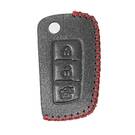 Leather Case For Nissan Flip Remote Key 3 Buttons | MK3 -| thumbnail