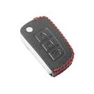 New Aftermarket Leather Case For Nissan Flip Remote Key 3 Buttons High Quality Best Price | Emirates Keys -| thumbnail