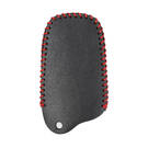 Nuevo estuche de cuero del mercado de accesorios para Toyota RAV4 Corolla Highlander Smart Remote Key 3 botones de alta calidad al mejor precio | Claves de los Emiratos -| thumbnail