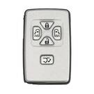 Toyota Smart Remote Key 5 Buttons Slider Door 312MHz Silver Cover PCB 271451-0751