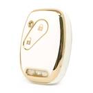 Нано-крышка высокого качества для дистанционного ключа Хонда 2 кнопки белого цвета ДЖ11ДЖ