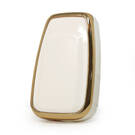 Nano Cover para Toyota RAV4 Corolla Remote Key 3 Button White | mk3 -| thumbnail