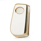 Nano Cover para Toyota Flip Remote Key 3+1 Botón Blanco | mk3 -| thumbnail