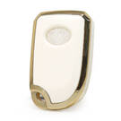 Nano Cover Para Toyota Vios Yaris Remote Key 3 Botones Blanco | mk3 -| thumbnail