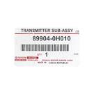 Nuevo Toyota Aygo 2015-2018 Genuine/OEM Smart Remote Key 2 Button 433MHz Número de pieza OEM: 89904-0H010 - FCC ID: BS1EW | Claves de los Emiratos -| thumbnail