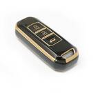 New Aftermarket Nano High Quality Cover For Baojun Smart Remote Key 3 Buttons Black Color | Emirates Keys -| thumbnail