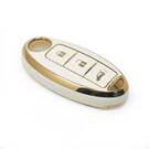 New Aftermarket Nano High Quality Cover For Nissan Remote Key 3 Buttons SUV White Color | Emirates Keys -| thumbnail