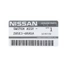 New Nissan Rogue 2023-2024 Genuine / OEM Smart Remote Key 3+1 Buttons 433MHz OEM Part Number: 285E3-6RA5A / 285E3-6RA5E -  FCC ID: KR5TXPZ3 S180144120 | Emirates Keys -| thumbnail