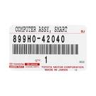 New Toyota RAV4 2019 Genuine/OEM Smart Box Immobilizer Manufacturer Part Number: 899H0-42040 , FCC ID: NI4TMLF15-2 | Emirates Keys -| thumbnail