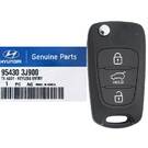 Nuevo Hyundai Veracruz 2009 Genuine/OEM Flip Remote Key 3 Botones 433MHz 95430-3J900 954303J900 / FCCID: SVI-2ENFEU03 | Claves de los Emiratos -| thumbnail
