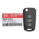 НОВЫЙ Kia Sorento 2013-2014 Оригинальный/OEM выкидной дистанционный ключ 3 кнопки 433 МГц Номер детали OEM: 95430-2P910 / 95430-2P911 - FCCID: RKE-4F04 | Emirates Keys -| thumbnail