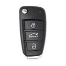 XHORSE VVDI Key Tool VVDI2 Remote Key 3 Buttons Audi A6L Q7 Style XKA600EN