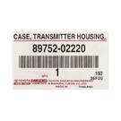 Nuovo guscio chiave telecomando originale Toyota Rav4 / OEM 3 pulsanti Numero parte OEM: 89752-02220 | Chiavi degli Emirati -| thumbnail